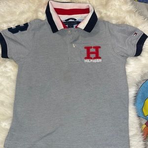 Toddler boys Tommy Hilfiger collar shirt size 4
